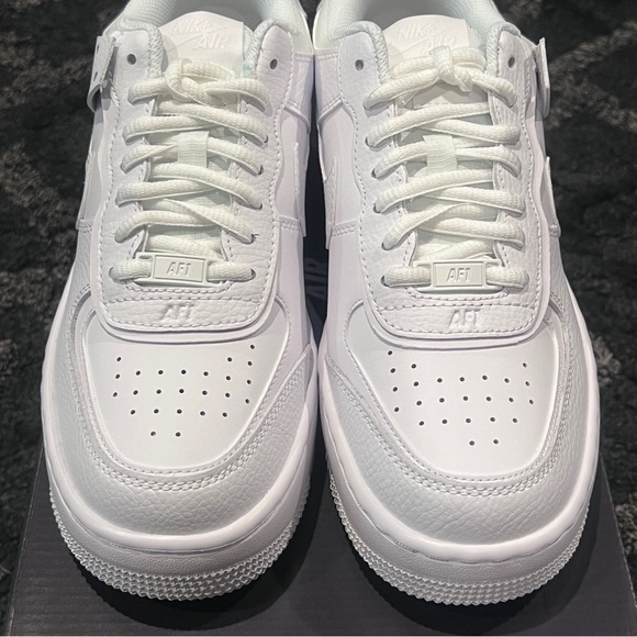 NWT Nike Air Force 1 Shadow Triple White in Original Box - Picture 7 of 16